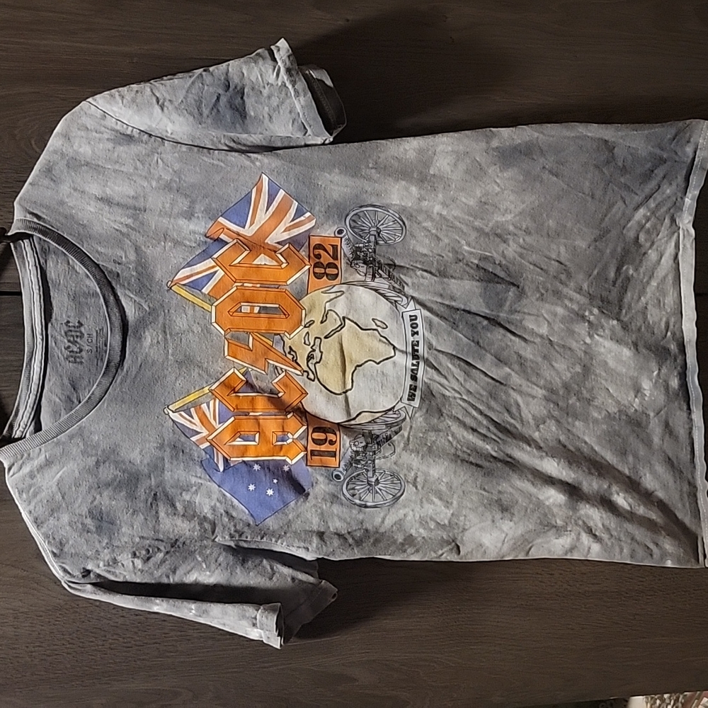 AC/DC band graphic tee